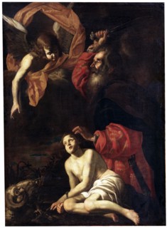 'Abraham's Sacrifice of Isaac', c1615-c1620. Artist: Giovanni Battista Caracciolo