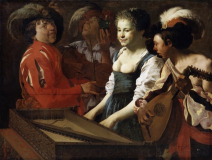 'Concert', 1626.  Artist: Hendrick ter Brugghen