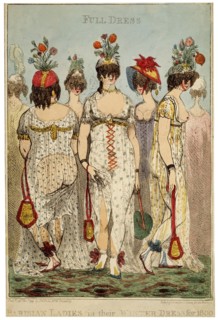 'Parisian Ladies in their Full Winter Dress for 1800', 1799.  Artist: James Gillray
