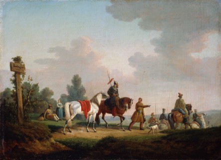 'The Partisans in 1812', 1820.  Artist: Edouard Swebach