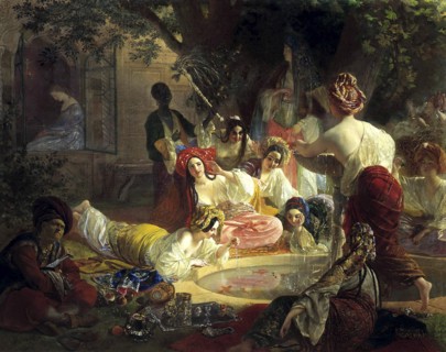 'The Fountain of Bahçesaray', 1849.  Artist: Karl Briullov
