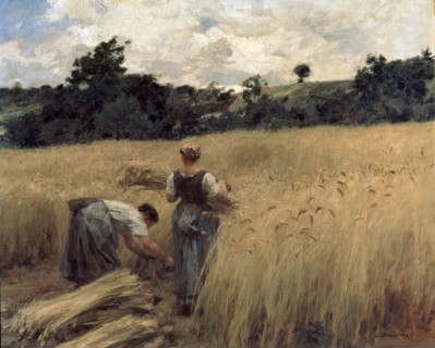 'Reapers', 19th or early 20th century. Artist: Leon-Augustin Lhermitte