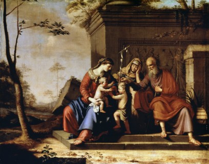 'The Holy Family', 1655. Artist: Pierre Cauchy
