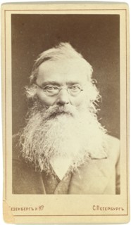 Portrait of the historian Nikolay Kostomarov (1817-1885).
