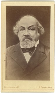 Portrait of the writer Aleksey Pisemsky (1821-1881).