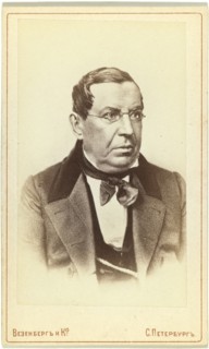 Portrait of the historian Nikolay Gerasimovich Ustryalov (1805-1870).