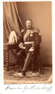 Portrait of Prince Pyotr Dmitrievich Gorchakov (1790-1868), 1860s.