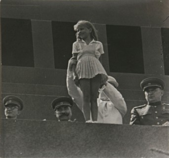 May Day on Lenin's Mausoleum Tribune, 1953.