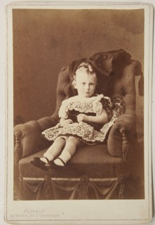 Portrait of Grand Duke George Alexandrovich of Russia (1871-1899), 1870s.