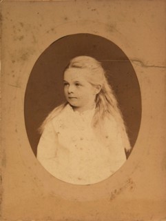 Portrait of Princess Olga Alexandrovna Yurievskaya (1873-1925), End of 1870s-Early 1880s.