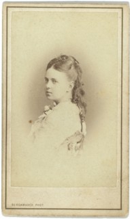 Portrait of Grand Duchess Maria Alexandrovna of Russia (1853-1920), Duchess of Saxe-Coburg and Gotha.