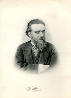 Portrait of astronomer Hugo Gylden (1841-1896), 1903.