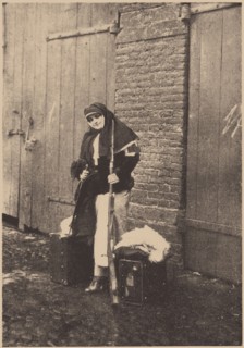 Nadezhda Teffi (1872-1952) as Nurse during World War I, 1915.