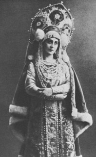 Antonina Nezhdanova as the Princess, 1917.