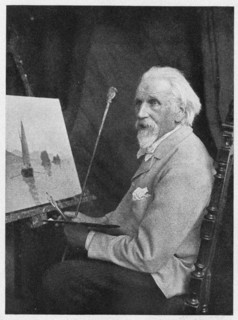 Portrait of the painter Lev Lagorio (1828-1905), 1900s.