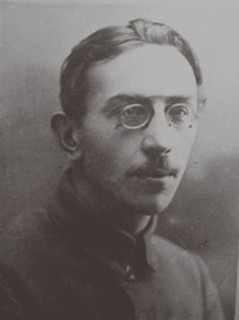 Valerian Obolensky (Nikolai Osinsky), c. 1920.