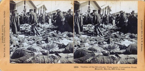 The Khodynka Tragedy, 1896.