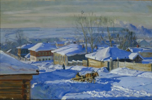 Winter, 1915. Artist: Zhukovsky, Stanislav Yulianovich (1873-1944)