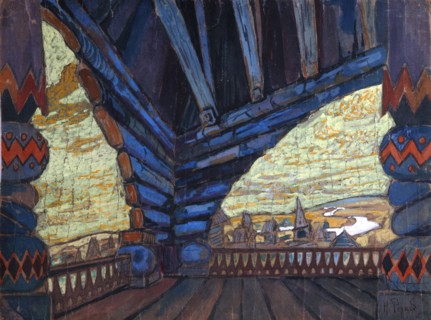 Gulbishche, 1900s. Artist: Roerich, Nicholas (1874-1947)