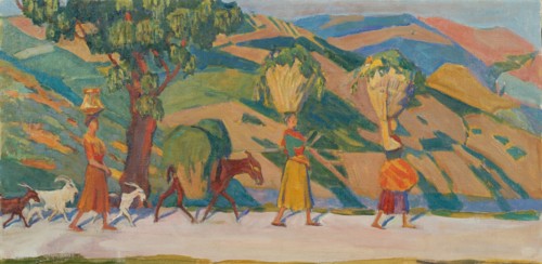 The Sabine Hills, 1909-1912. Artist: Ulyanov, Nikolai Pavlovich (1875-1949)