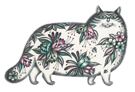 Walking cat. Artist: Khaikin, David