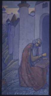 Boyan, 1910. Artist: Roerich, Nicholas (1874-1947)