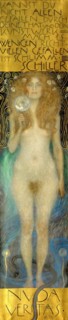 Nuda Veritas, 1899. Artist: Klimt, Gustav (1862-1918)