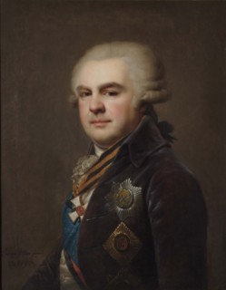 Portrait of Count Alexander Nikolayevich Samoylov (1744-1814), 1796. Artist: Lampi, Johann-Baptist, the Younger (1775-1837)