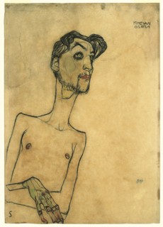 Mime van Osen, 1910. Artist: Schiele, Egon (1890?1918)
