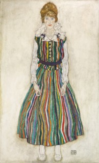 Portrait of Edith (the artist's wife), 1915. Artist: Schiele, Egon (1890?1918)