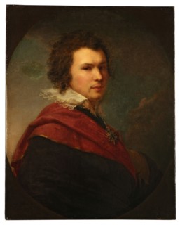 Portrait of the poet Apollon Alexandrovich Maykov (1761-1838), 1796. Artist: Lampi, Johann-Baptist, the Younger (1775-1837)