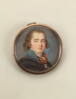 Portrait of Count Valerian Aleksandrovich Zubov (1771-1804), 1794. Artist: Ritt, Augustin Christian (1765-1799)