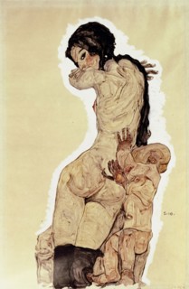 Mother and Child, 1910. Artist: Schiele, Egon (1890?1918)