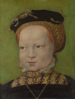 Portrait of a Girl, ca 1545. Artist: Seisenegger, Jakob (1505-1567)