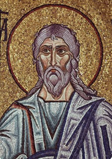 The Prophet Jeremiah (Detail of Interior Mosaics in the St. Mark's Basilica), 12th century. Artist: Byzantine Master