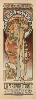 Woman of Samaria (Poster). Artist: Mucha, Alfons Marie (1860-1939)