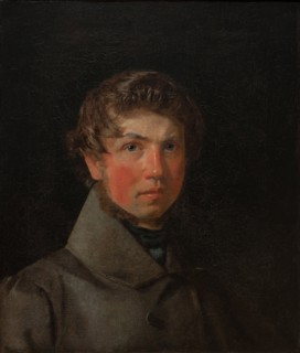 Self-Portrait, c.1833. Artist: Købke, Christen Schiellerup (1810-1848)