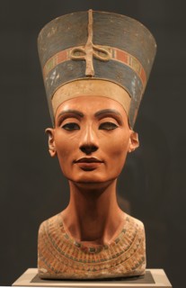 The Nefertiti Bust, ca 1350 BC. Artist: Ancient Egypt