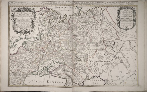 Russia Alba, or Moscovia, 1682. Artist: Berry, William (active 1669-1708)