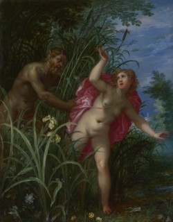 Pan pursuing Syrinx, after 1615. Artist: Brueghel, Jan, the Elder (1568-1625)