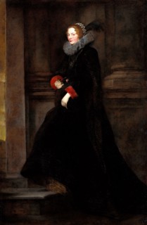 Portrait of Marchesa Geronima Spinola, ca 1624. Artist: Dyck, Sir Anthonis, van (1599-1641)