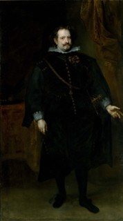 Diego Felipe de Guzmán, Marquis of Leganés, ca 1634. Artist: Dyck, Sir Anthonis, van (1599-1641)