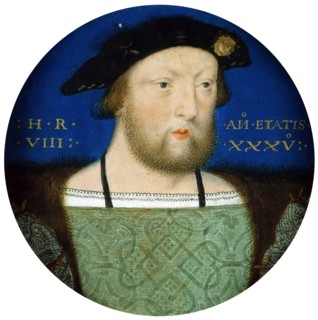 Portrait of King Henry VIII of England, c. 1525. Artist: Horenbout (Hornebolte), Lucas (1490/95-1544)