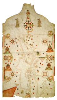 Mediterranean and the Black Sea map, 1563. Artist: Olives, Jaume (active 1550-1572)