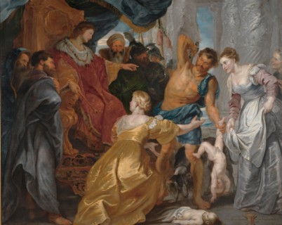The Judgement of Solomon, c. 1617. Artist: Rubens, Pieter Paul (1577-1640)
