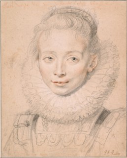 Rubens's Daughter Clara Serena (So named Maid of Honor of Infanta Isabella), c.1623. Artist: Rubens, Pieter Paul (1577-1640)