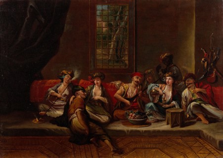 Marines of the Ottoman Navy, 1730s. Artist: Vanmour (Van Mour), Jean-Baptiste, (School)