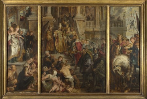 Sketch for High Altarpiece, St Bavo, Ghent, 1612. Artist: Rubens, Pieter Paul (1577-1640)