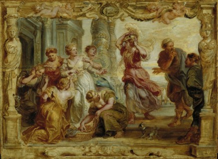 Achilles recognized among the daughters of Lycomedes, 1630-1635. Artist: Rubens, Pieter Paul (1577-1640)