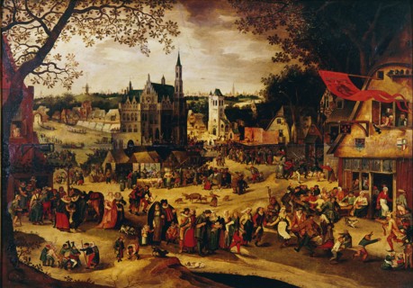 Kermis, c.1600-1605. Artist: Vinckboons, David (1576-1629)